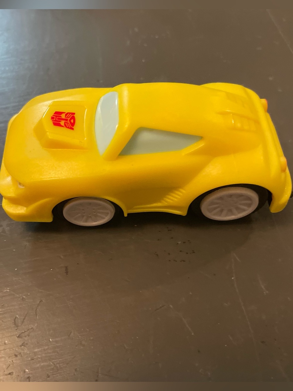 Transformers Kids Toy Race Car with Autobot Emblem pull back and go car